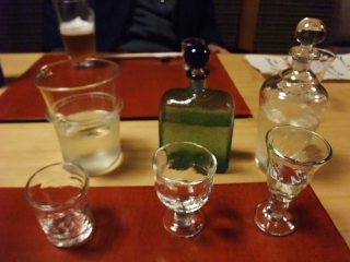 ３種類の日本酒です